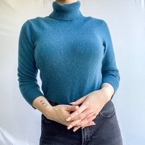 ✨ 3/4 SLEEVE CASHMERE TURTLENECK✨